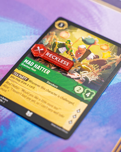 Lorcana TCG Bundle | Acrylic Game Tokens | Double-Sided Print