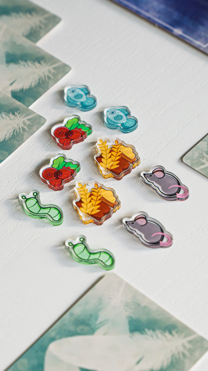 Rat Token | Acrylic Game Tokens – 0.75" | Double-Sided Print