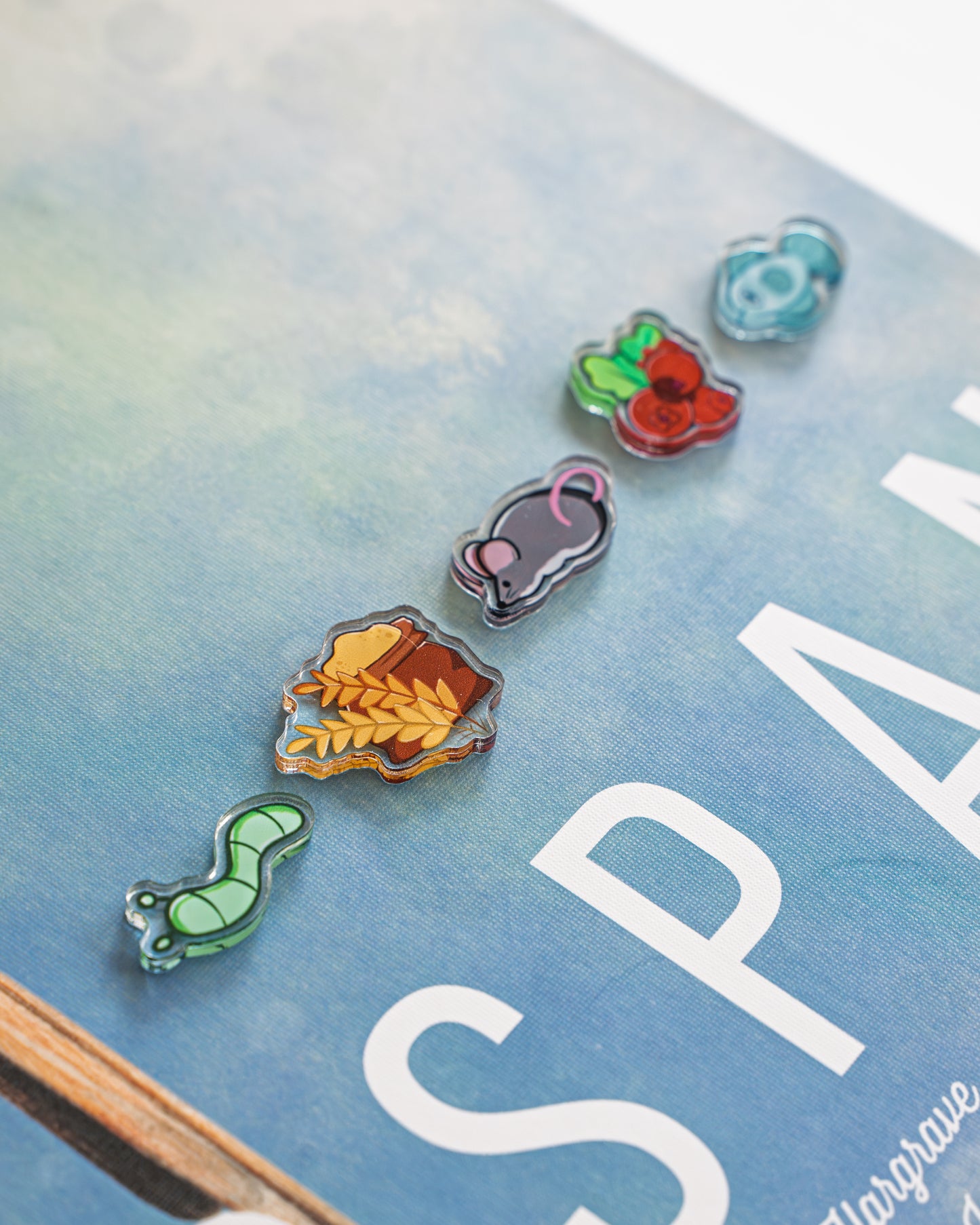 Rat Token | Acrylic Game Tokens – 0.75" | Double-Sided Print