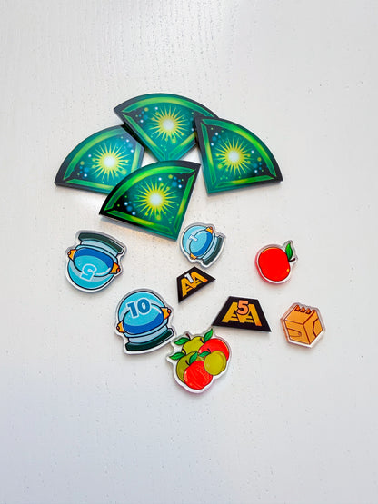 Moon Colony Bloodbath Bundle | Acrylic Game Tokens