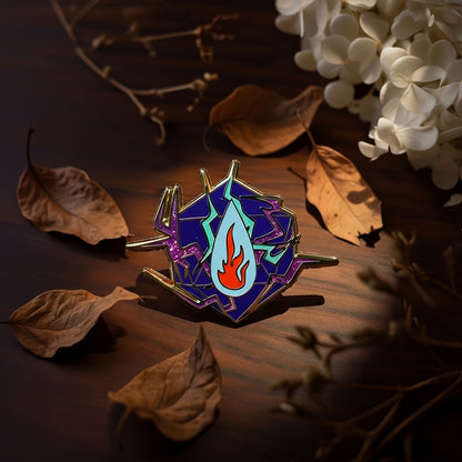 Sorcerer Enamel Pin | Dungeons and Dragons