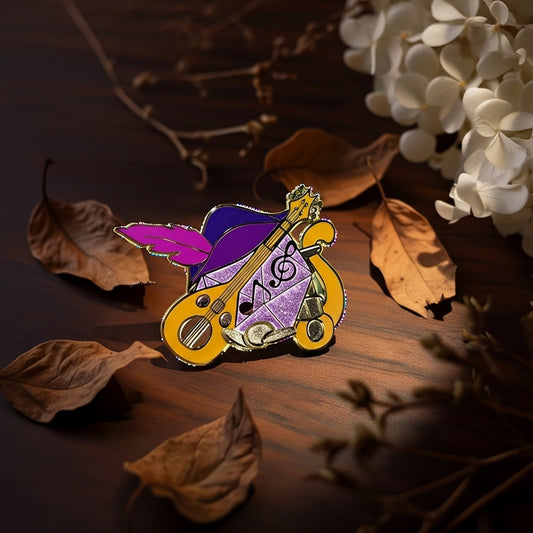 Bard Enamel Pin | Dungeons and Dragons