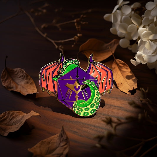 Warlock Enamel Pin | Dungeons and Dragons