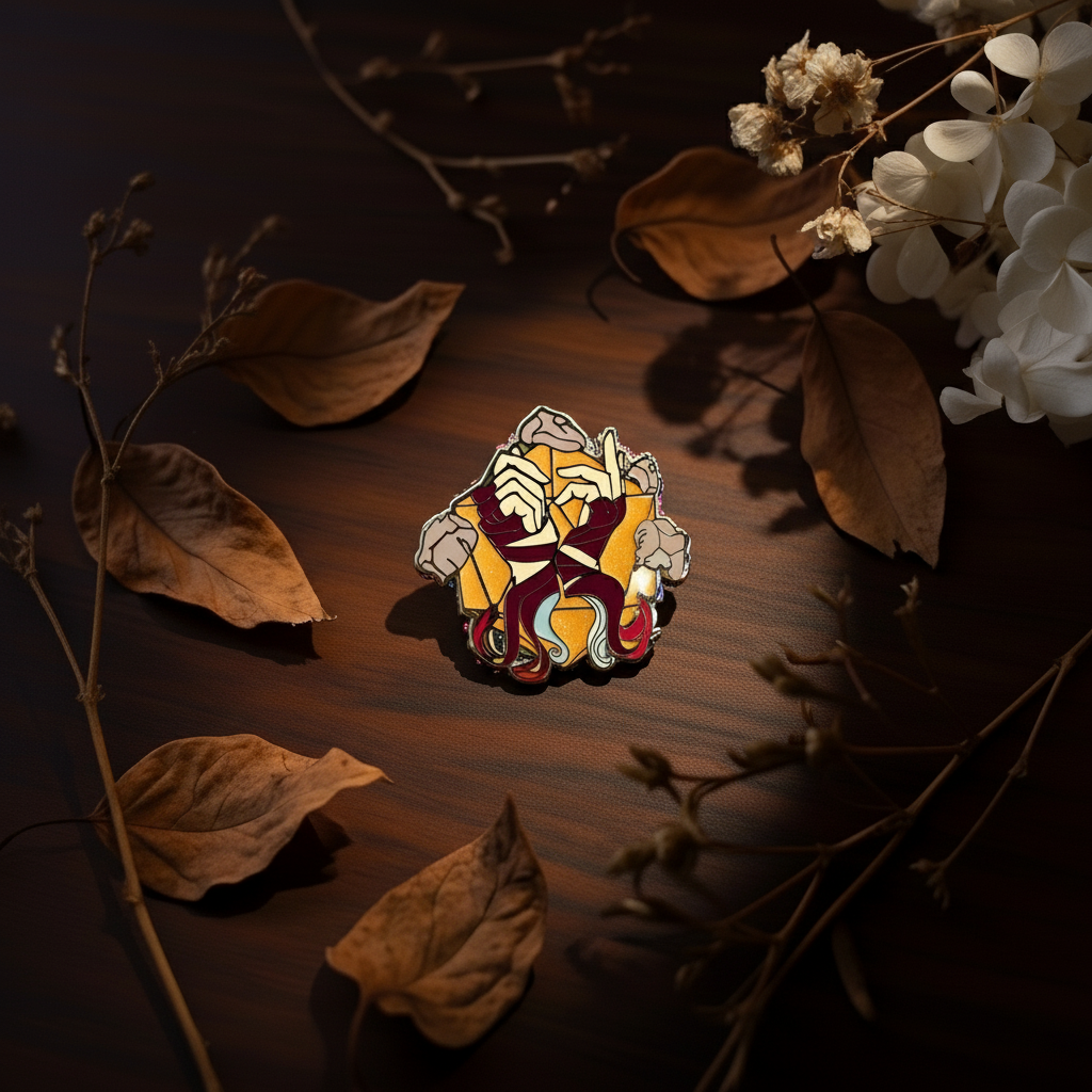 Monk Enamel Pin | Dungeons and Dragons