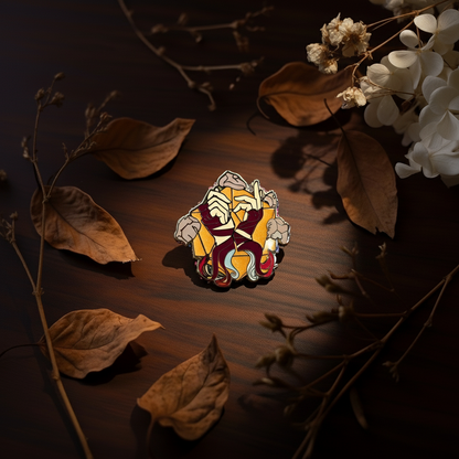 Monk Enamel Pin | Dungeons and Dragons