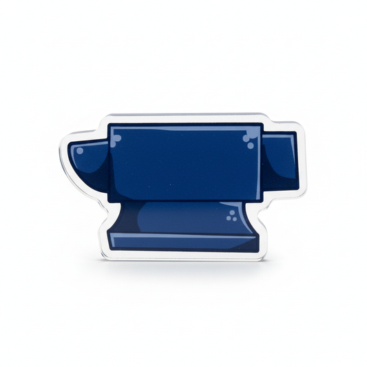 Anvil Token | Acrylic Game Tokens – 0.75" | Double-Sided Print